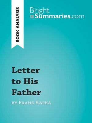 cover image of Letter to His Father by Franz Kafka (Book Analysis)